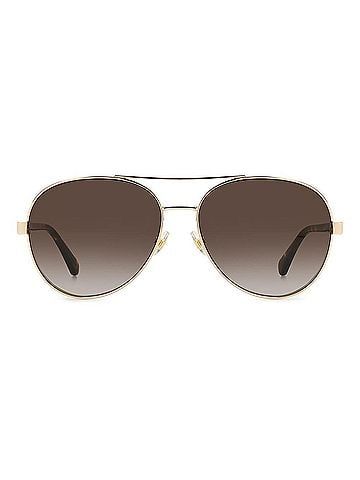 Kate Spade New York Gold Metal Women's Sunglasses (view 2)