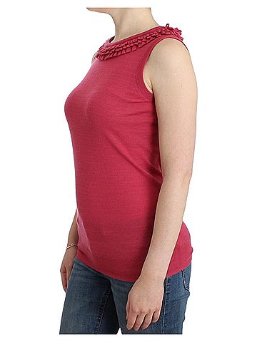 John Galliano Pink wool knit Women's top (view 2)