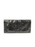 Gucci 100% Other Solid Green Soft Stirrup Dark Green Python Large Clutch Bag One size - photo 4