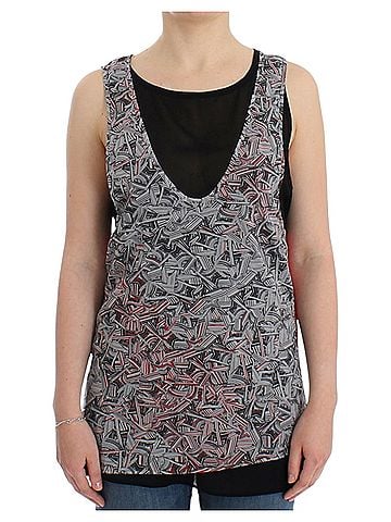 Costume National Black sleeveless Women's top (view 1)