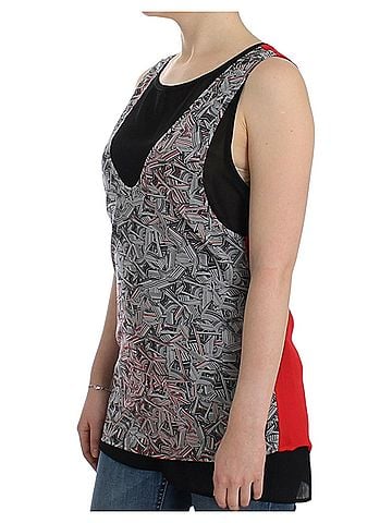 Costume National Black sleeveless Women's top (view 2)