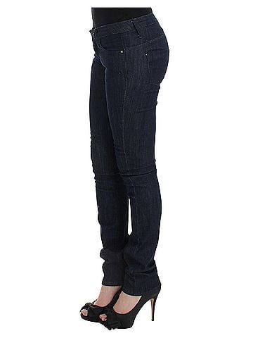 Costume National Blue skinny leg Women's jeans (view 2)