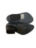 Not Rated Black Silver Boots Size 6 - photo 2