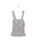 Reformation 100% Linen Floral Ivory Sleeveless Top Size M - photo 1