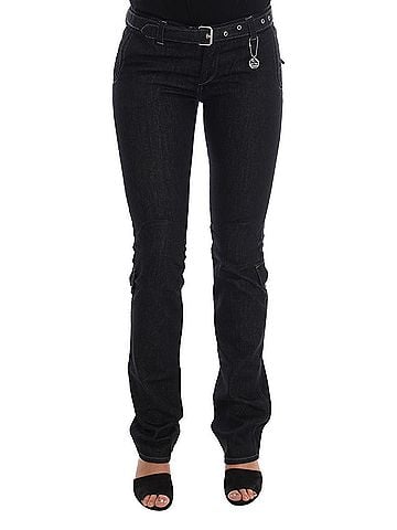 Costume National Blue Cotton Stretch Slim Fit Women's Jeans (view 1)