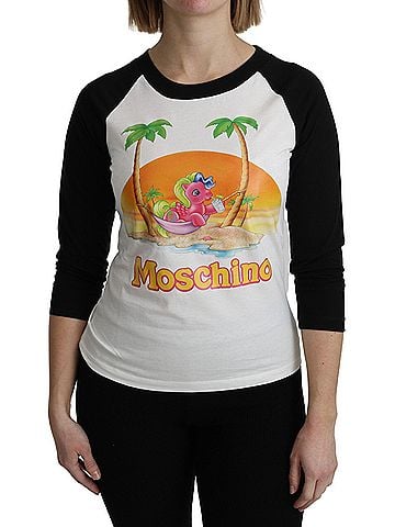 Moschino White Cotton T-shirt My Little Pony Top Women's Tshirt (view 1)