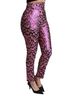 Dolce & Gabbana Basic 100% Silk Solid Multi Color Multicolor Patterned Cropped High Waist Women's Pants Size S - photo 2