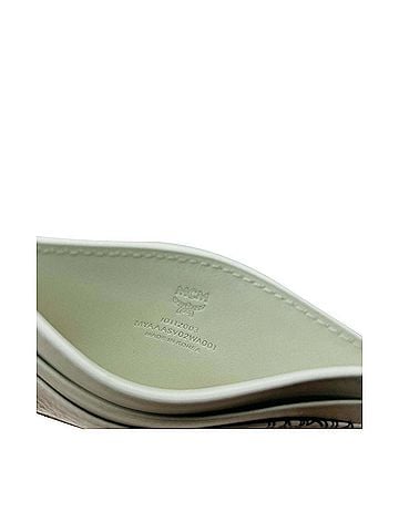 MCM Women's White Spectrum Diamond Rainbow Logo Visetos Card Holder (view 2)