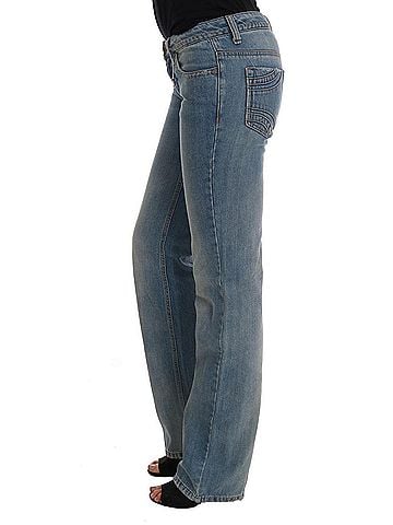 Costume National Blue Wash Cotton Classic Women's Jeans (view 2)