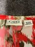 Cato 100% Polyester Floral Pink Short Sleeve Blouse Size 20 - photo 5