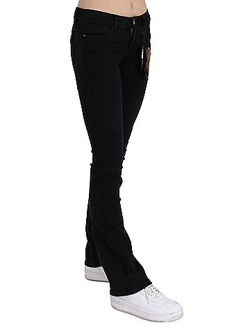 Costume National Black Low Waist Skinny Denim Cotton Women's Jeans (view 2)