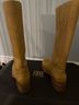 FRYE 100% Leather Yellow Boots Size 9 - photo 7