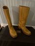 FRYE 100% Leather Yellow Boots Size 9 - photo 8
