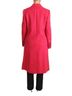 Dolce & Gabbana Basic 100% Wool Solid Pink Pink Double Breasted Trenchcoat Women's Jacket Size XS - photo 3