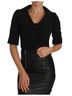 Dolce & Gabbana Basic 100% Wool Solid Black Black Short Fitted Wool Cropped Jacket Women's Blazer Size XS - photo 1
