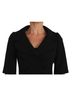 Dolce & Gabbana Basic 100% Wool Solid Black Black Short Fitted Wool Cropped Jacket Women's Blazer Size XS - photo 4