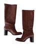 Tory Burch 100% Leather Brown Boots Size 9 1/2 - photo 2