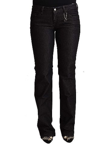 Costume National Black Cotton Low Waist Skinny Women's Jeans (view 1)