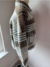 NVLT Plaid Blue Brown Jacket Size S - photo 5