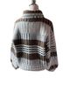 NVLT Plaid Blue Brown Jacket Size S - photo 2