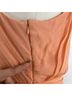 Veronica Beard 100% Silk 100% Polyester Solid Orange Pink Cocktail Dress Size 8 - photo 8