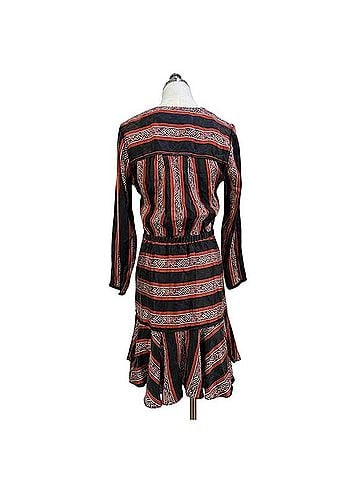 Veronica Beard Ivy Flounce Casual Dress (view 2)