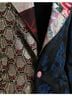 Dolce & Gabbana Basic 100% Silk Solid Multi Color Multicolor Floral Patchwork Jacquard Women's Jacket Size S - photo 6