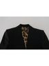 Dolce & Gabbana Basic 100% Wool Solid Black Black Single Breasted Fit Blazer Wool Women's Jacket Size XS - photo 5