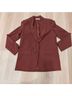 Vince. 100% Polyester Brown Blazer Size 2 - photo 4