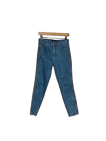 J Brand Blue Star Braid Jeans (view 1)