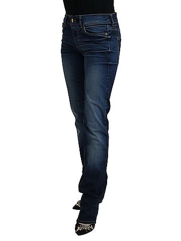 Roberto Cavalli Blue Cotton Women Casual Denim Women's Jeans (view 2)