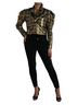 Dolce & Gabbana Basic 100% Synthetic Solid Multi Color Multicolor Polyester Sequined Cropped Women's Jacket Size S - photo 2