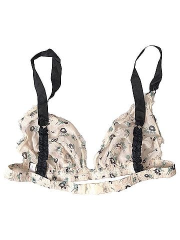 Costume National Beige Floral Underwear Bikini Women's Bra (view 2)