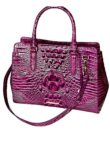 Brahmin Leather Satchel (view 1)