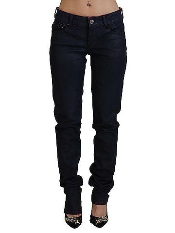 Roberto Cavalli Black Low Waist Slim Fit Women Casual Denim Women's Jeans (view 1)