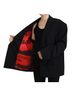 Dsquared2 100% Wool Solid Black Black Double Breasted Coat Blazer Women's Jacket Size XS - photo 6