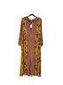 Raga 100% Viscose Floral Yellow Purple Orange Jacket Size S - photo 1