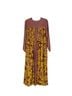 Raga 100% Viscose Floral Yellow Purple Orange Jacket Size S - photo 2