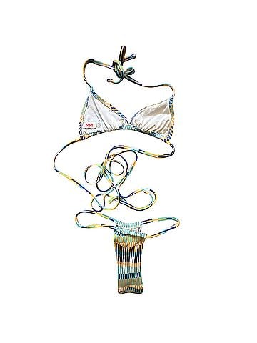 Solid & Striped Two Piece Swimsuit (view 2)