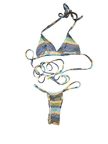 Solid & Striped Two Piece Swimsuit (view 1)