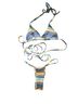 Solid & Striped Stripes Multi Color Two Piece Swimsuit Size XS - photo 1
