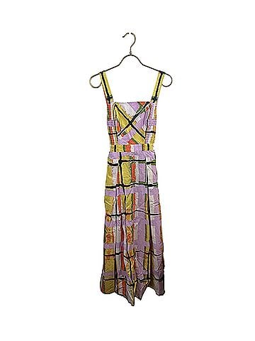Cleobella Harris Ankle Saffron Cotton Casual Dress (view 1)
