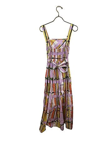 Cleobella Harris Ankle Saffron Cotton Casual Dress (view 2)