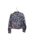 Boden 98% Cotton 2% Elastane 100% Cotton Floral Red Denim Jacket Size 8 - photo 2