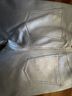 Current/Elliott 100% Calf Leather Silver Leather Pants Size 23 waist - photo 4