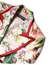 Dolce & Gabbana Basic 100% Silk Solid Multi Color Multicolor Floral Double Breasted Women's Jacket Size S - photo 5