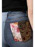 Dolce & Gabbana Basic 100% Silk Solid Multi Color Multicolor Patchwork High Waist Denim Women's Jeans Size XXS - photo 4