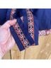 Chufy 100% Cotton Blue Red Shorts Size L - photo 12