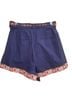 Chufy 100% Cotton Blue Red Shorts Size L - photo 8