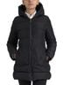 Dolce & Gabbana Basic 100% Synthetic Solid Black Black Polyester Hooded Reversible Women's Jacket Size S - photo 1